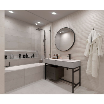 Плитка настенная Eco Loft Св.-сер. 600*250*9 01 10100001347 Global tile *1,2кв.м/57,6