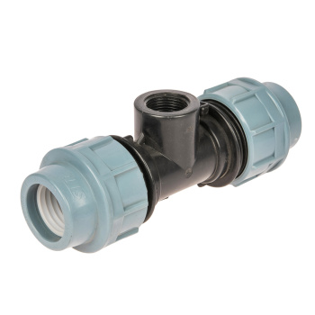 Тройник ПНД компрессия Ø 32х3/4"х32 внутр. резьба *1/25