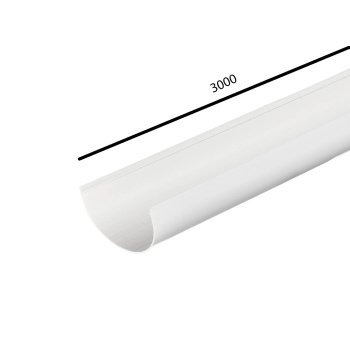 Желоб водосточный 120х3000 мм ТехноНиколь, белый