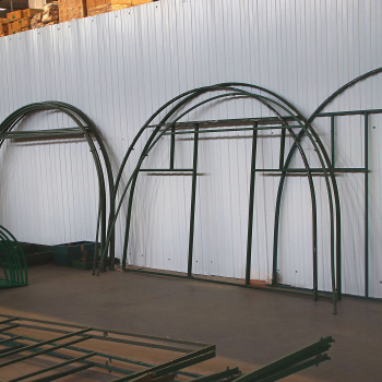 Каркас теплицы Крепыш, 6х3х2 м, под поликарбонат