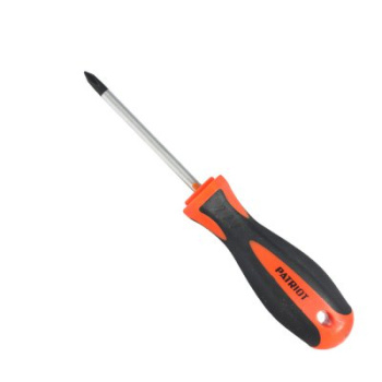 Отвертка PATRIOT PH1х75 CR-V,магн.,2-х компонентная рукоятка *1