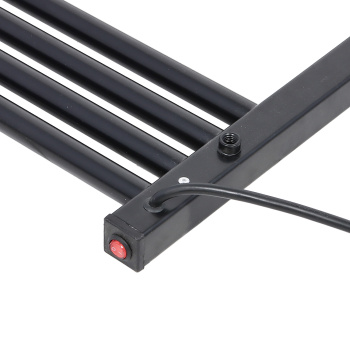 Полотенцесушитель электрический лесенка Статус 350х800 25"сталь 16 полок черный TERMAX TEL93580-3 *1