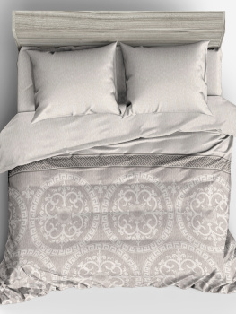 Постельное белье 1,5сп макосатин Amore Mio 95760 Meander, наволочки 70*70 - 2шт *1